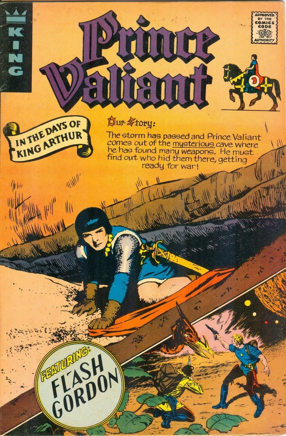 Prince Valiant - King Comics #R-08 1977, Hal Foster, Comics Reading Library