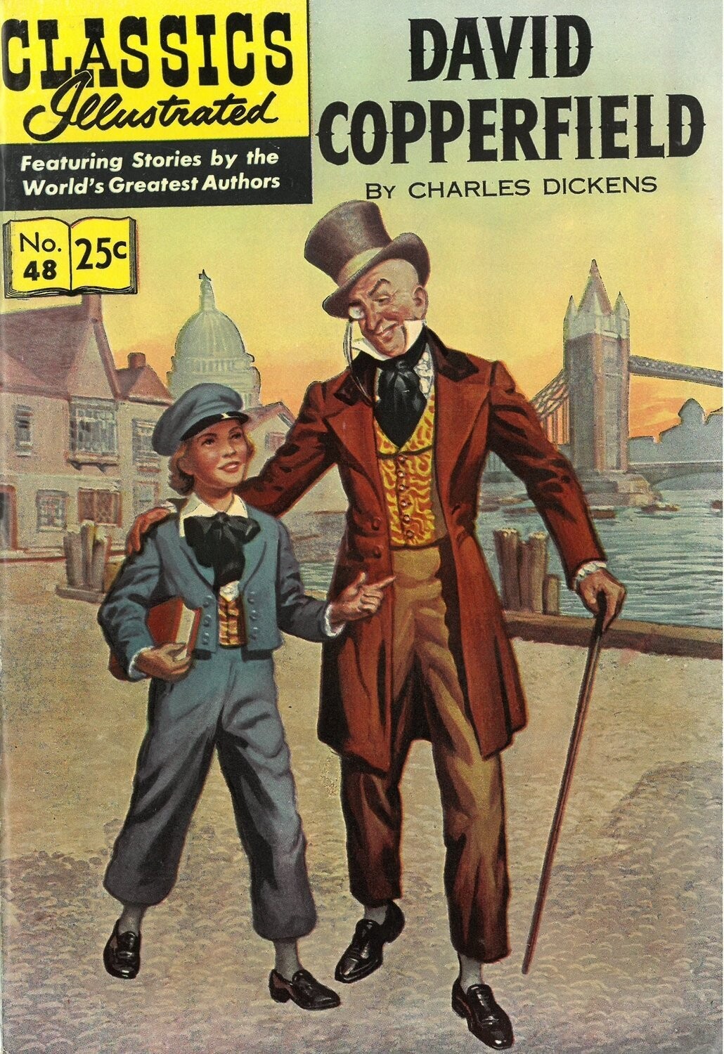 Classics Illustrated #48 - David Copperfield - HRN 169, Gilberton Warehouse copy