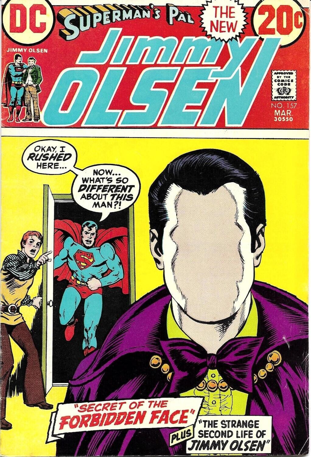 Superman&#39;s Pal Jimmy Olsen #157, March 1973, DC Comics 20¢, Nick Cardy