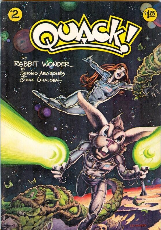 Quack #2 - Steve Leialoha cover $1.25 - January 1977 - Star*Reach