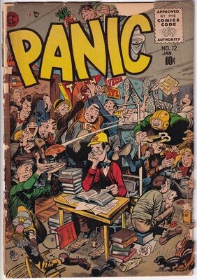 Panic #12, EC Comics, December 1955-January 1956, 10¢ Jack Davis Poor/Fair