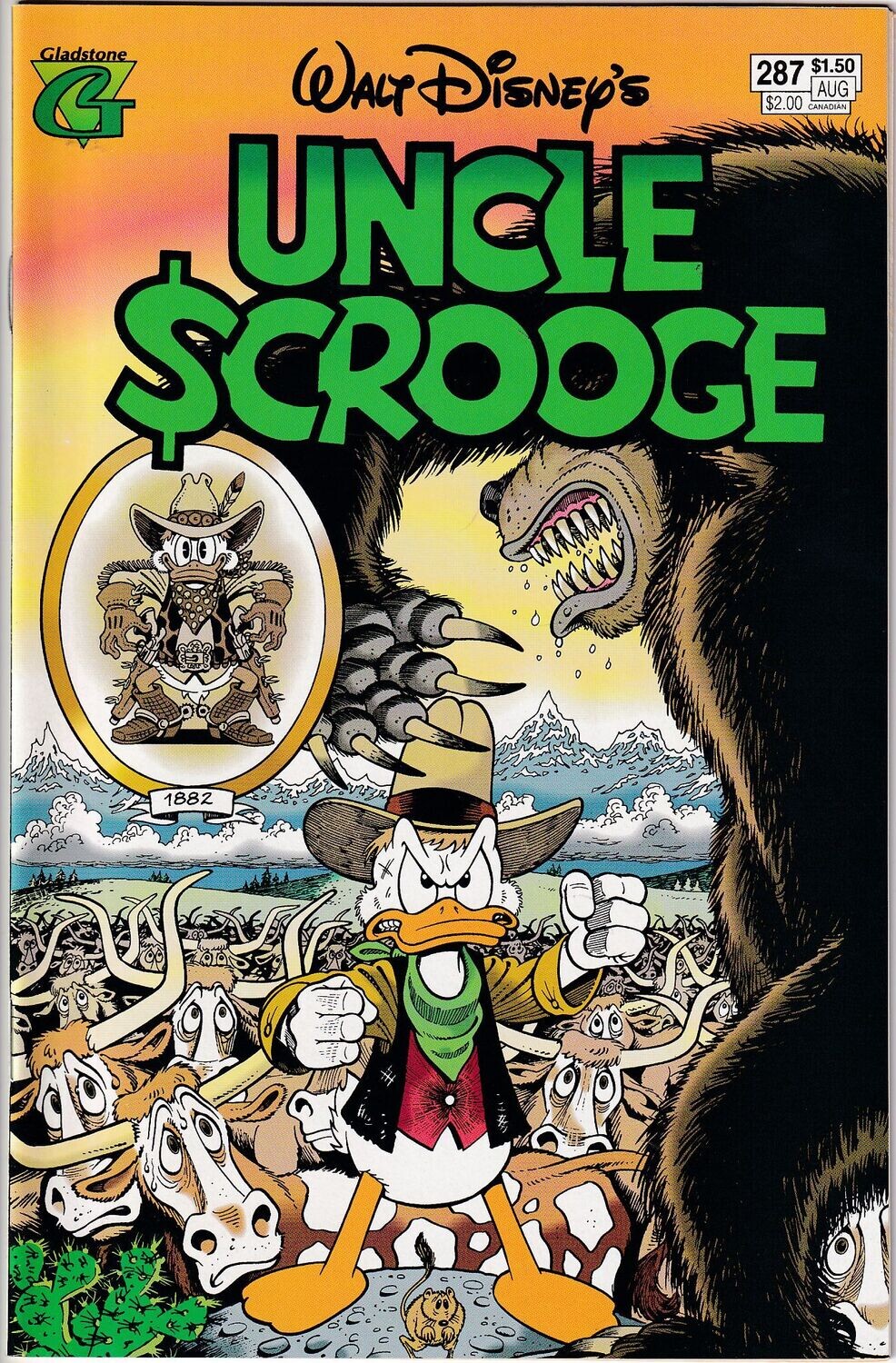 Walt Disney&#39;s Uncle Scrooge #287, Gladstone, August 1994, Don Rosa Life and Times