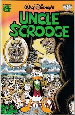 Walt Disney's Uncle Scrooge #287, Gladstone, August 1994, Don Rosa Life and Times