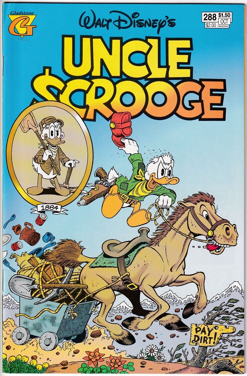 Walt Disney&#39;s Uncle Scrooge #288, Gladstone, October 1994, Don Rosa Life and Times
