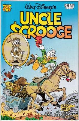 Walt Disney&#39;s Uncle Scrooge #288, Gladstone, October 1994, Don Rosa Life and Times