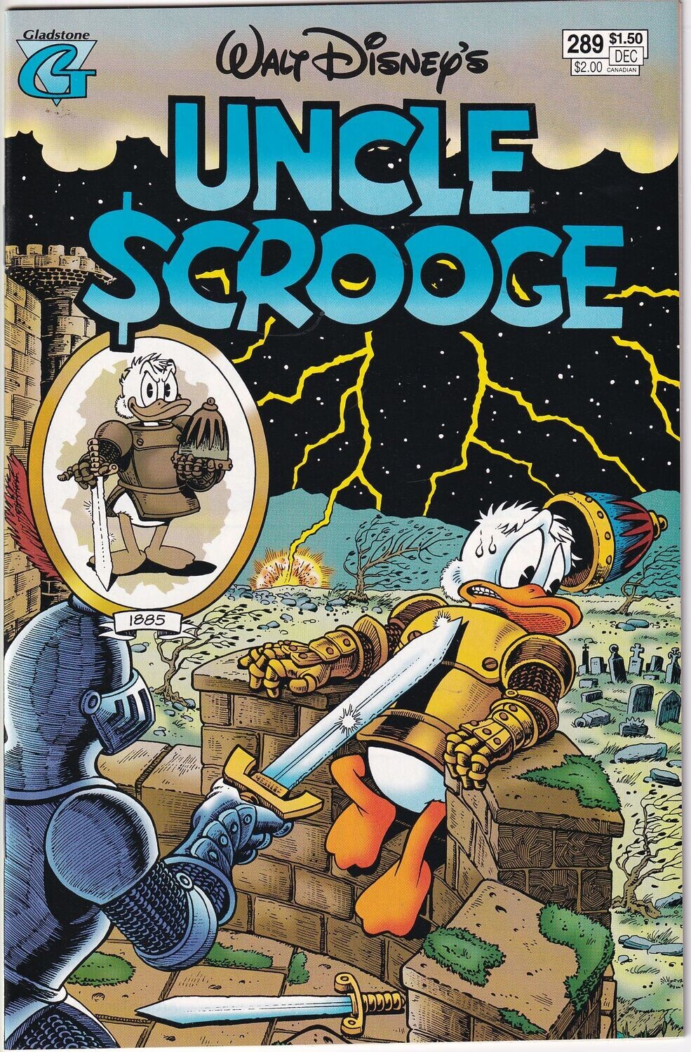 Walt Disney&#39;s Uncle Scrooge #289, Gladstone, December 1994, Don Rosa Life and Times