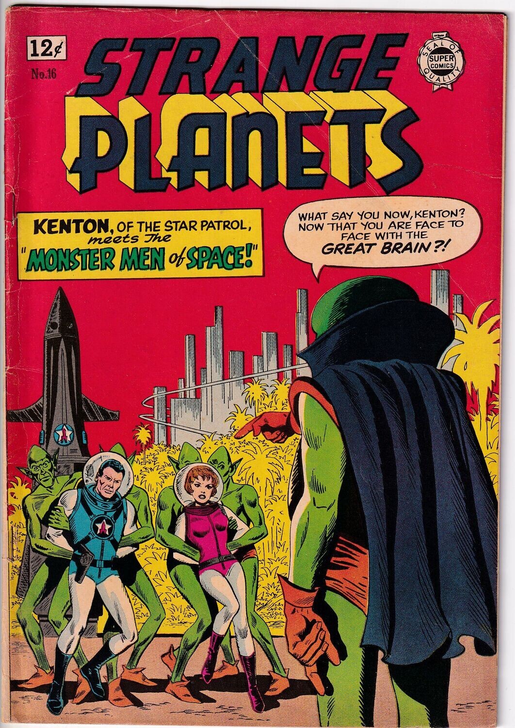 Strange Planets #16, Super Comics, 1964, Cover by Ross Andru &amp; Mike Esposito