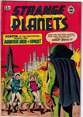 Strange Planets #16, Super Comics, 1964, Cover by Ross Andru &amp; Mike Esposito