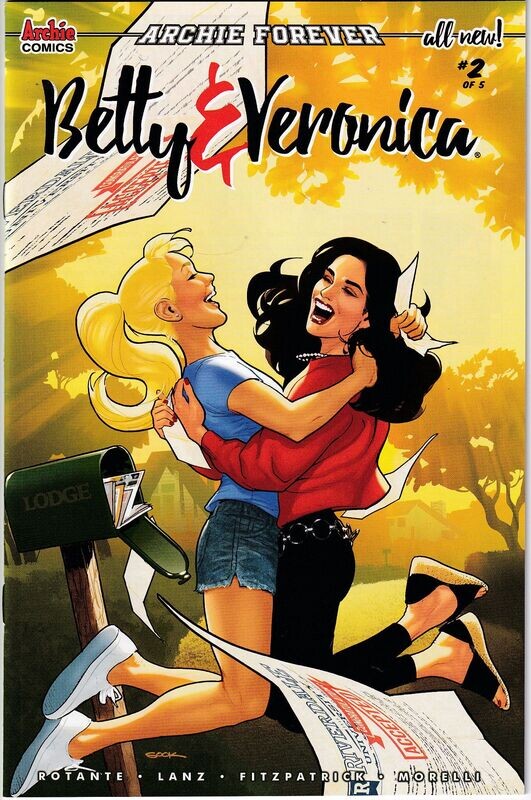 Betty &amp; Veronica Vol. 4, #2, Archie Comics, March 2019, Cover C Ryan Sook