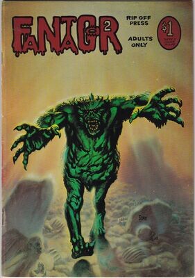 Fantagor #2, Rip Off Press, 1972, $1 cover by Richard Corben, 1st print