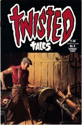 Twisted Tales #9, Eclipse Comics, November 1984, $1.50 cover by     John Bolton