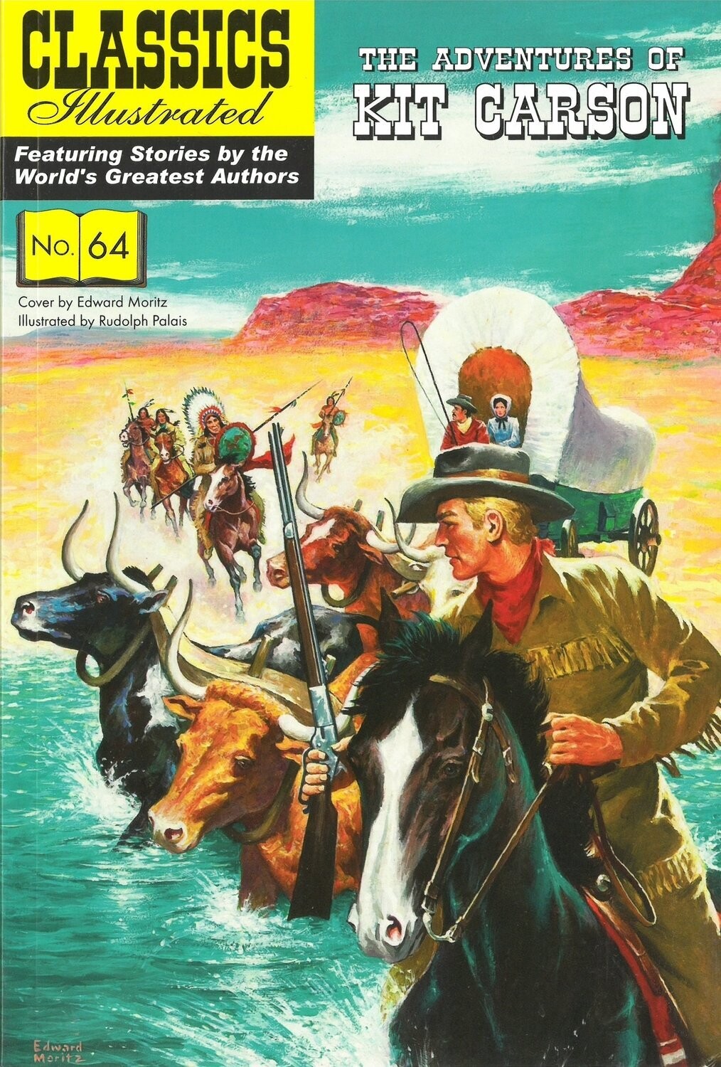 UK Classics Illustrated #64 - Adventures of Kit Carson - March 2017, New Copy!