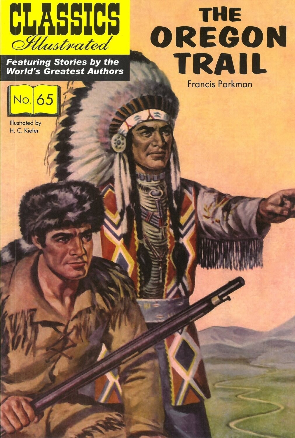 UK Classics Illustrated #65 - The Oregon Trail - March 2017, New Copy!