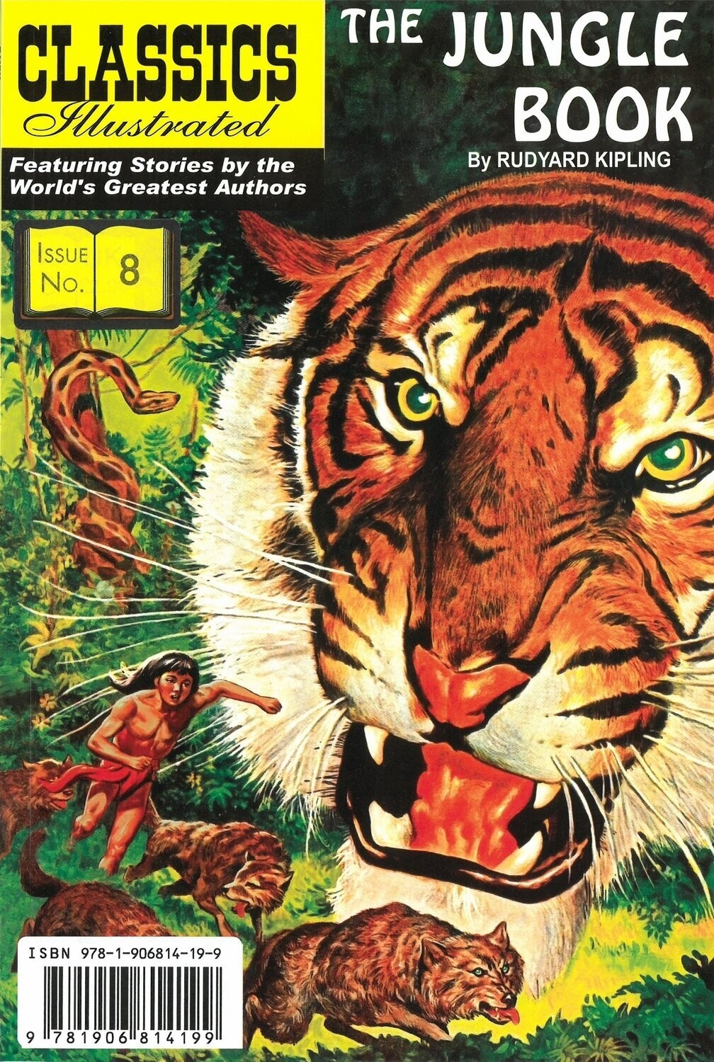 UK Classics Illustrated #8 - The Jungle Book - May 2009, new copy!