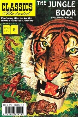 UK Classics Illustrated #8 - The Jungle Book - May 2009, new copy!