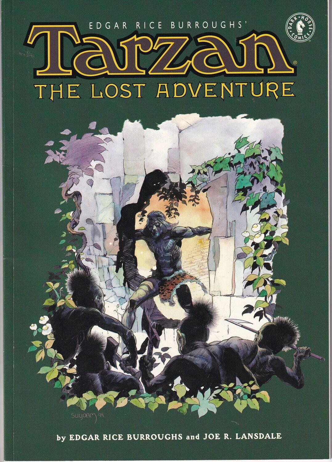 Tarzan: The Lost Adventure #4, Dark Horse, April 1995, $2.95 cover by Arthur Suydam