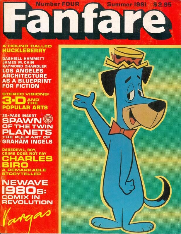 Fanfare Magazine #4 - Huckleberry Hound, Vargas, Graham Ingels, Charles Biro - Summer 1981