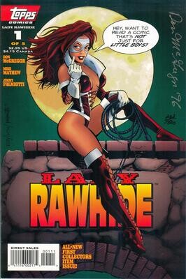 Lady Rawhide #1 Topps Comics, July 1995 - Limited edition signed and numbered