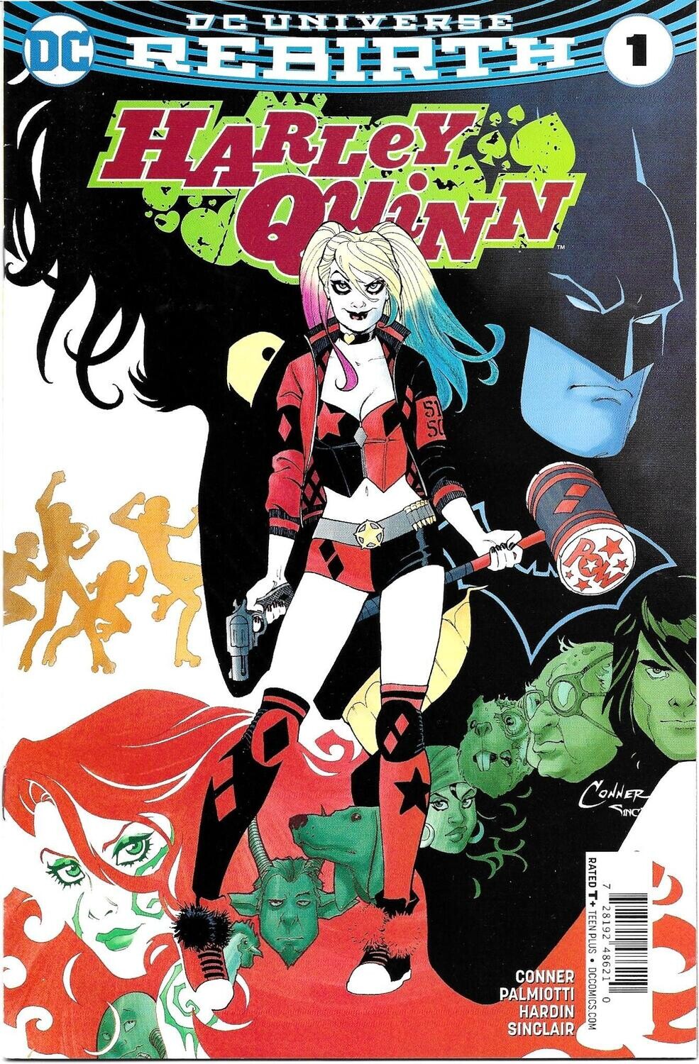 Harley Quinn #1 - April 2017, DC Comics - Amanda Conner cover, Walmart exclusive