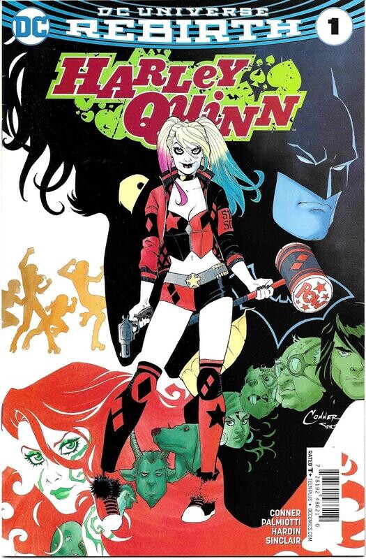 Harley Quinn #1 - April 2017, DC Comics - Amanda Conner cover, Walmart exclusive