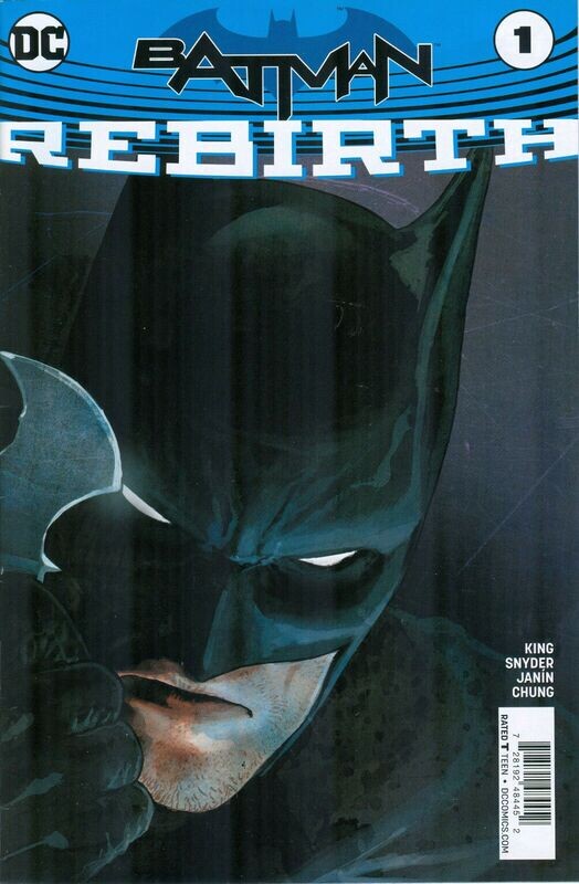 Batman: Rebirth Special Edition #1, DC Comics, September 2016, Walmart edition, Mikel Janin cover art