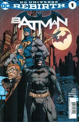 Batman Special Edition #1, DC Comics, September 2016, Walmart edition, David Finch cover art