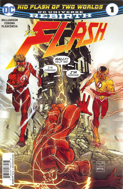 The Flash: Kid Flash of Two Worlds #1, DC Comics, April 2017, Walmart edition, Carmine Di Giandomenico cover art