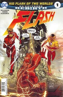 The Flash: Kid Flash of Two Worlds #1, DC Comics, April 2017, Walmart edition, Carmine Di Giandomenico cover art
