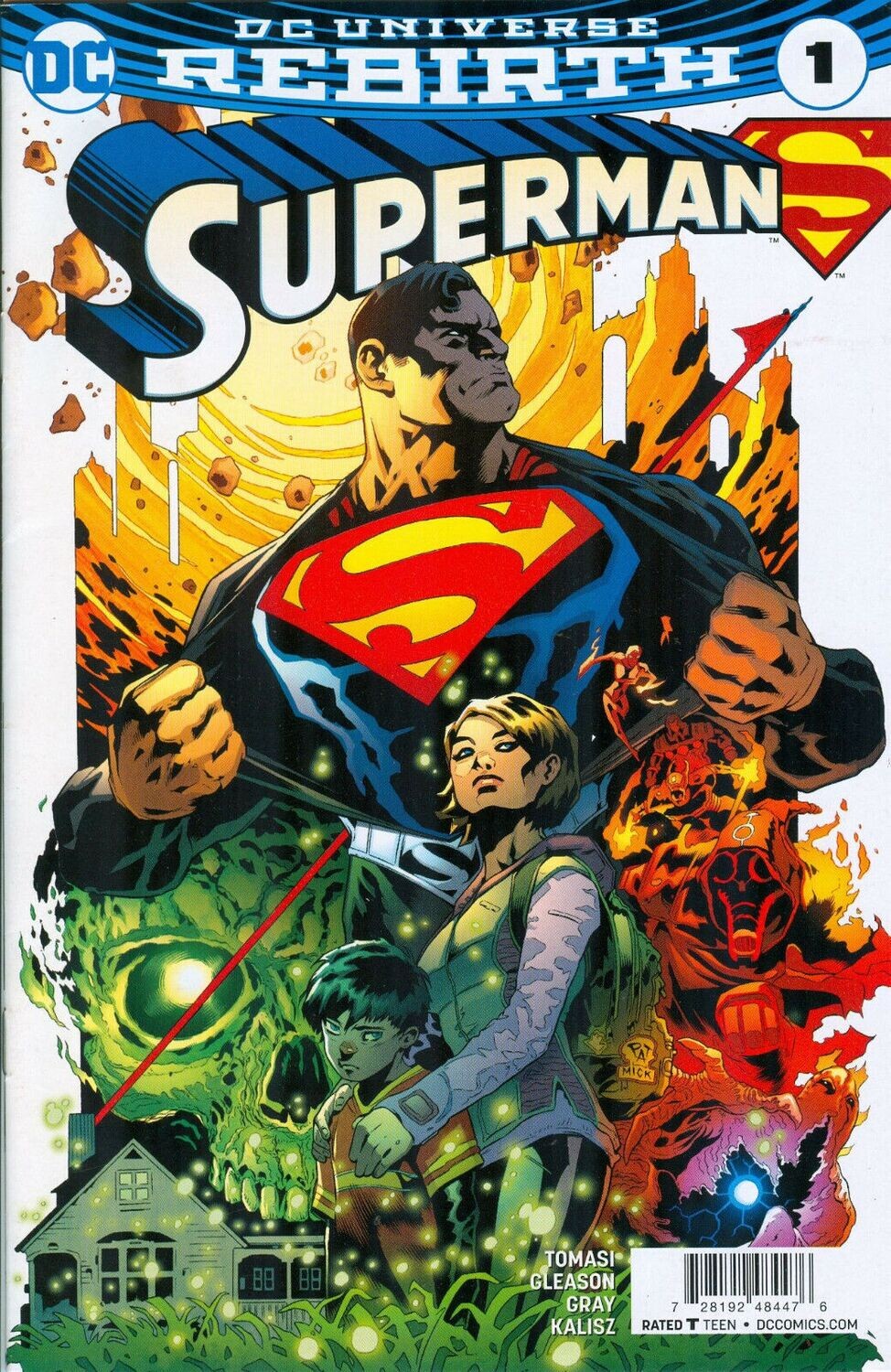 Superman 1 Special Edition, DC Comics, September 2016, Walmart edition, Patrick Gleason cover art
