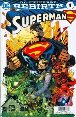 Superman 1 Special Edition, DC Comics, September 2016, Walmart edition, Patrick Gleason cover art