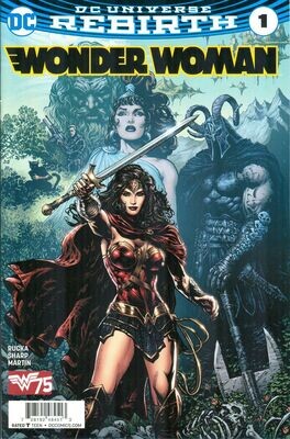 Wonder Woman 1 Special Edition, DC Comics, September 2016, Walmart edition, Liam Sharp cover art