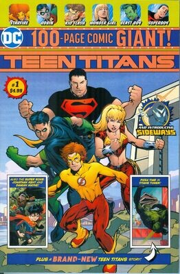 Teen Titans Giant #1, DC Comics, July 2018, Walmart edition, Mike McKone cover art