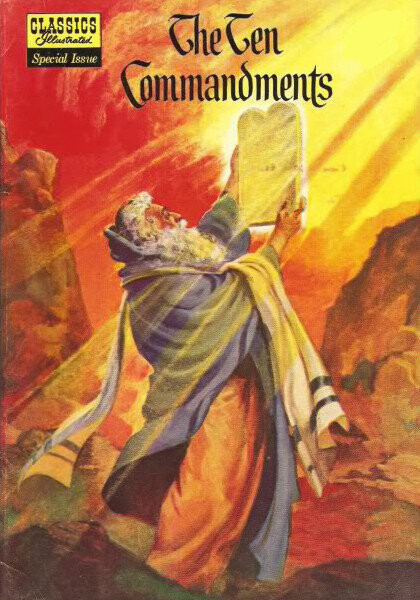 Ten Commandments (Classics Illustrated Special #135A) Modern Canadian Edition