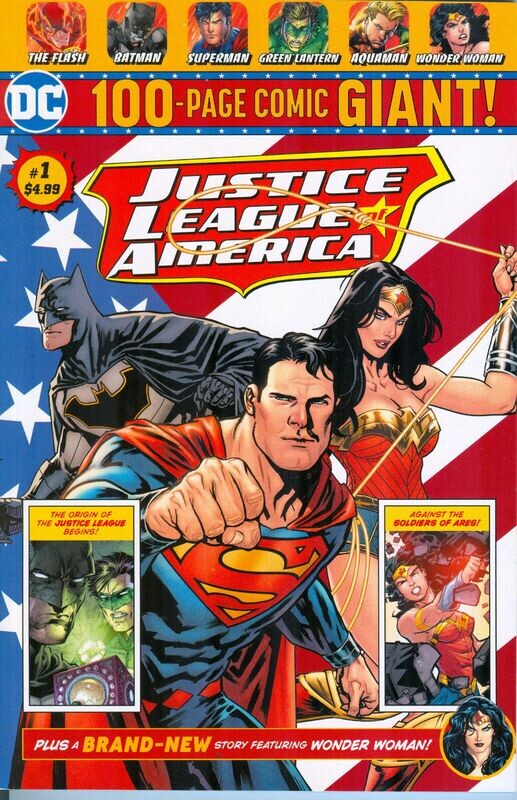 Justice League 100 Page Giant #1, DC Comics, June 2018, Walmart edition, Yanick Paquette cover art