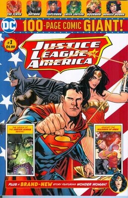 Justice League 100 Page Giant #1, DC Comics, June 2018, Walmart edition, Yanick Paquette cover art
