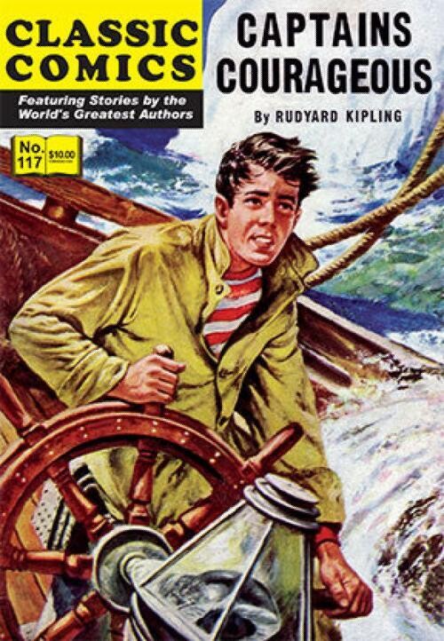 Captains Courageous (Classic Comics #117) Modern Canadian Edition, new copy!