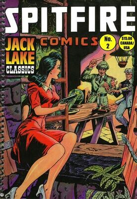 Spitfire Comics #2, Spitfire Sanders, Jungleman, Flyin Flagg, New edition 2015