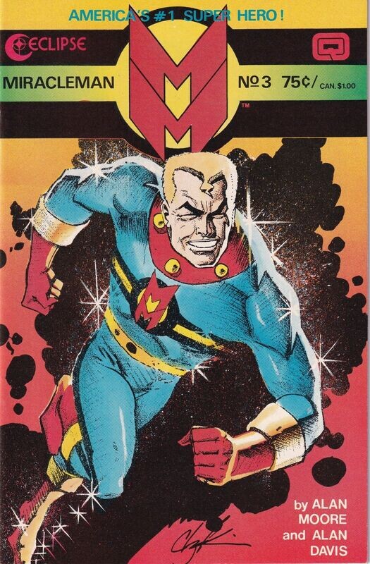 Miracleman #3, Eclipse Comics, November 1985 - 75¢ - Out of the Dark