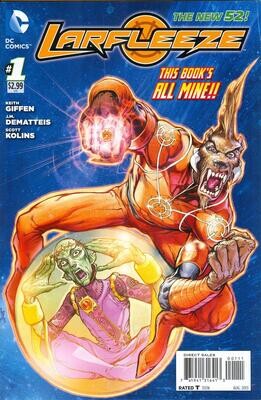Larfleeze #1, DC Comics, August 2013, $2.99 cover, Howard Porter cover art