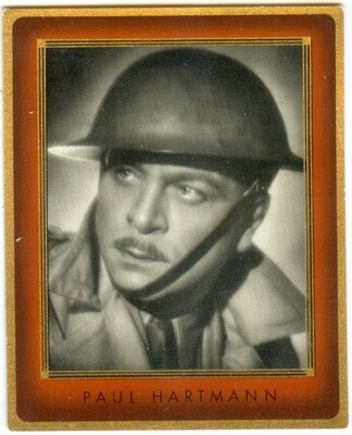 Paul Hartmann - Nazi Era Film Star - 1936 Bunte Filmbilder Cigarette Card #176