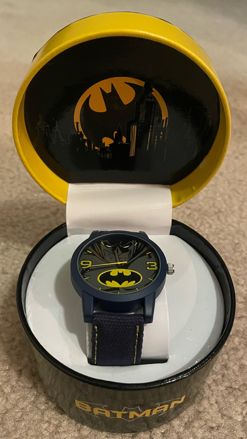 Batman character Watch by Accutime - Analogue NRFB