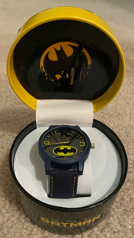 Batman character Watch by Accutime - Analogue NRFB