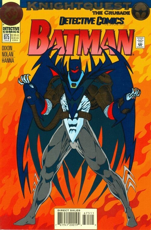 Detective Comics #675 special, Kelley Jones cover, $2.95 cover price, June 1994