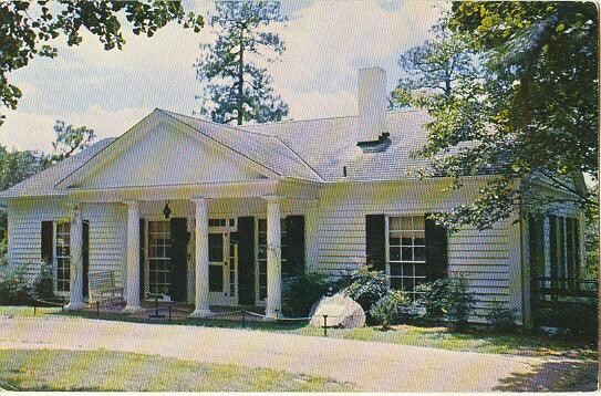 Franklin Delano Roosevelt&#39;s Little White House, Georgia, circa 1950s chrome card