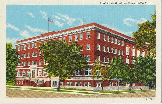 1922: Y.M.C.A. Building, Sioux Falls, South Dakota