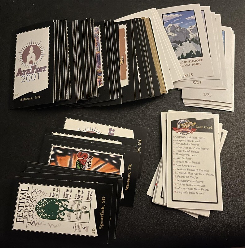 Mixed Modern Reynolds Cigarette Cards circa 2003