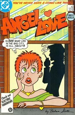 Angel Love #1, DC Comics, August, 1986, 75¢ cover price, Barbara Slate art