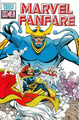 Marvel Fanfare #8 - Carmine Infantino $1.50 - May 1983 - Doctor Strange