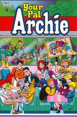 Your Pal Archie #3 - December 2017 - Archie Comics, $3.99 cover B Les McClaine