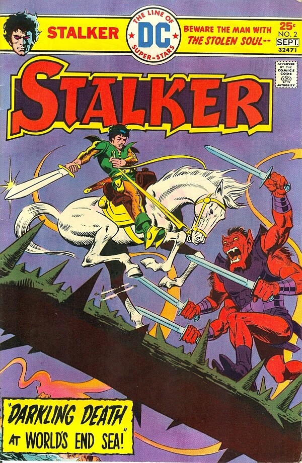 Stalker #2, Steve Ditko &amp; Wally Wood, D.C. Comics 25¢ cover price, 1975